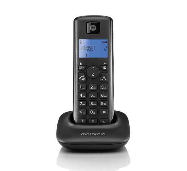 Motorola-Ασύρματο-Τηλέφωνο-Μαύρο